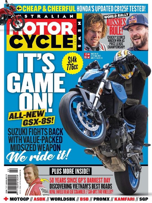 Title details for Australian Motorcycle News by Citrus Media Digital Pty Ltd - Wait list